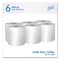 Scott 1-Ply 7.5 in. x 900 ft. Pro Hard Roll Paper Towels with Absorbency Pockets for Scott Pro Dispenser - Blue Core Only (6/Carton)